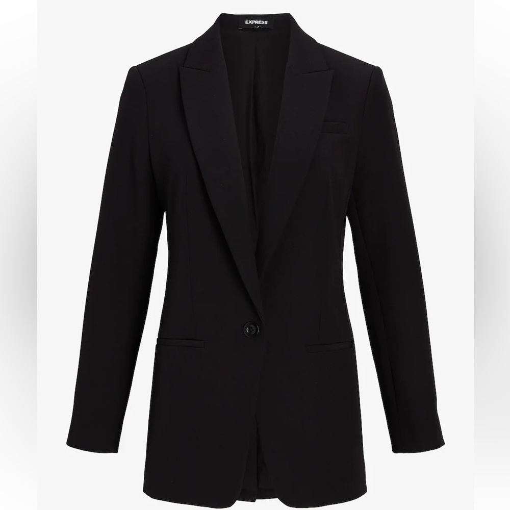 Editor One Button Boyfriend Blazer | Express Women | Never Worn